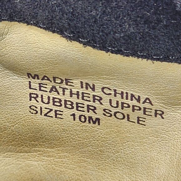 Michael Kors Buckle Suede Leather Black Tall Heeled Boots Size 10 - Picture 8 of 14